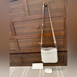 Kate Spade Cream Crossbody Bag Set